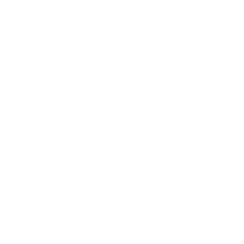 White line icon of a feedback bubble with happy and sad emoji faces and a pencil writing, representing customer reviews.