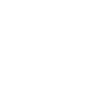 White line icon displaying an ascending bar graph under a magnifying glass focusing on a product box, indicating high product demand.